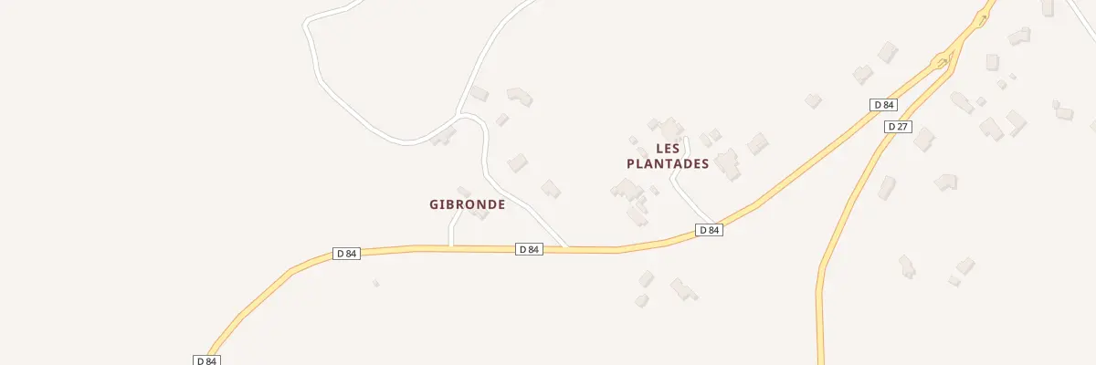 Plan du 50 Imp de Gibronde à Carlus