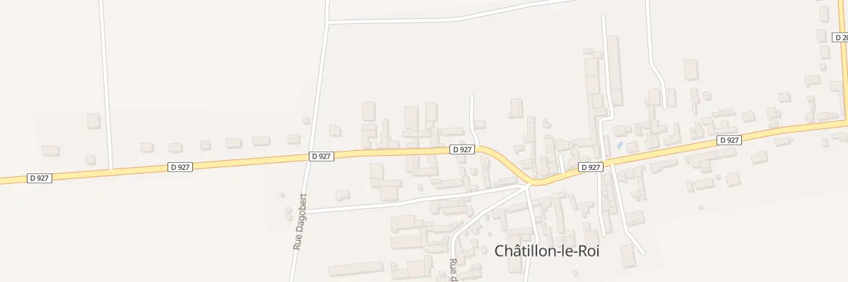 Plan du 10 Rue des Vignes à Châtillon-le-Roi