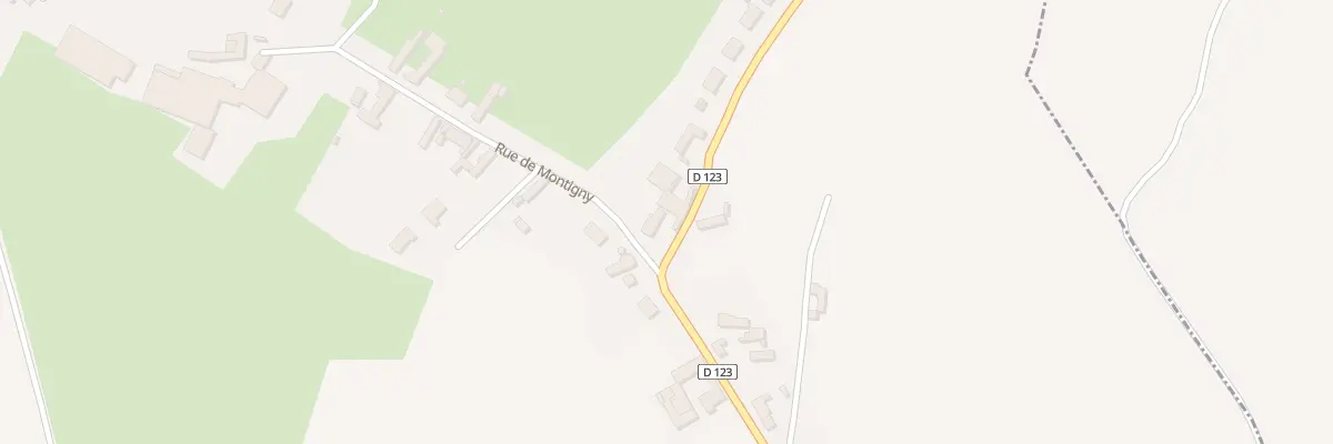 Plan du 1 Rue des Vaulx à Auchy-lès-Hesdin