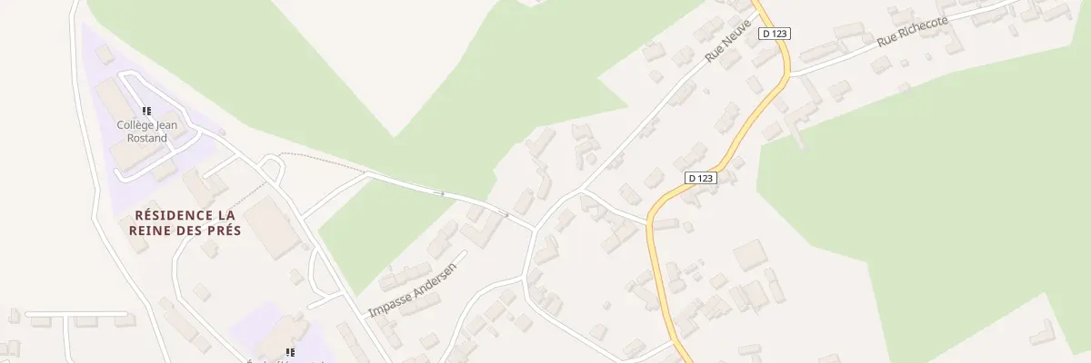 Plan du 11 Rue du Parquet Gambette à Auchy-lès-Hesdin
