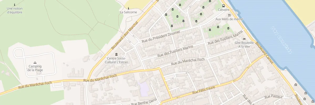 Plan du 54 Rue des Fusiliers Marins à Grand-Fort-Philippe