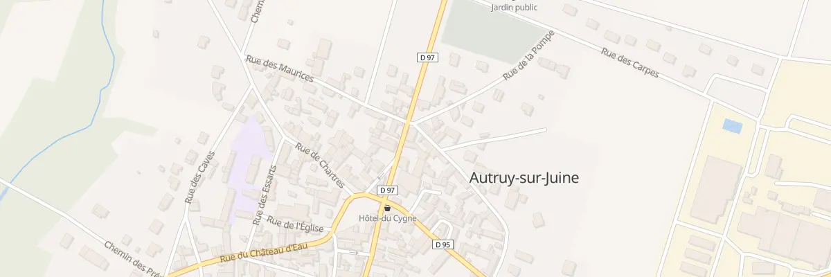 Plan du 7 Rue de la Libération à Autruy-sur-Juine