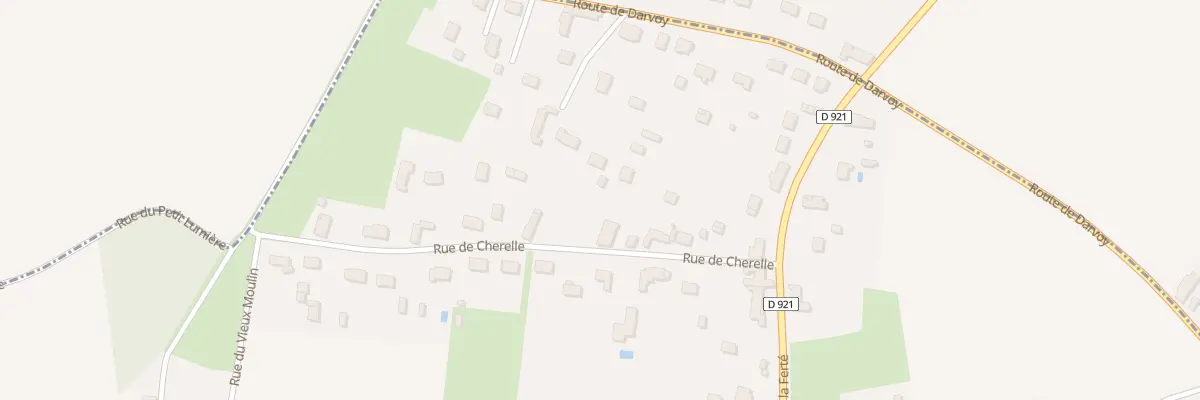 Plan du 14B Rue de Chérelle à Férolles