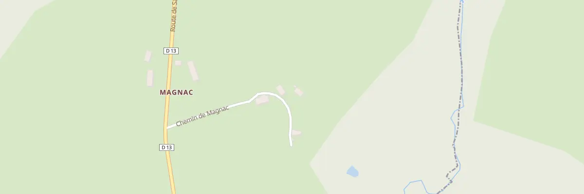 Plan du 5141 Magnac à Saint-Cirgues-la-Loutre