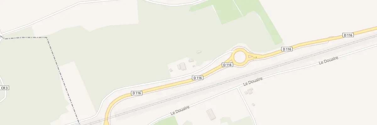 Plan du 5607 Che Lateral au Chem de Fer à Saint-Chéron