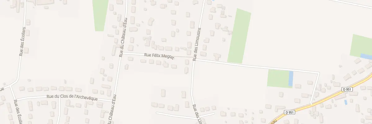 Plan du 19 Rue des Limousins à Darvoy
