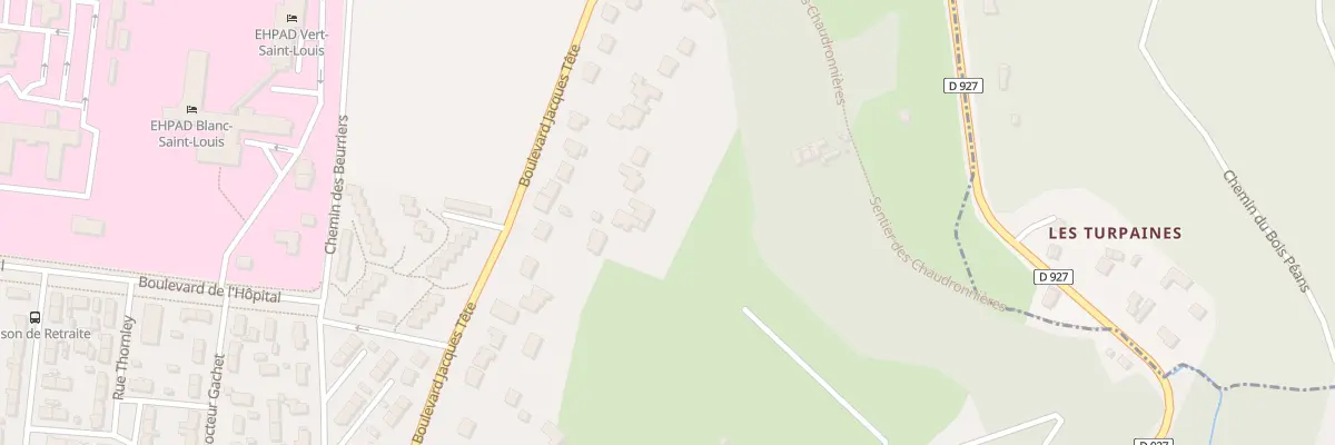 Plan du 102 Bd Jacques Tête à Pontoise