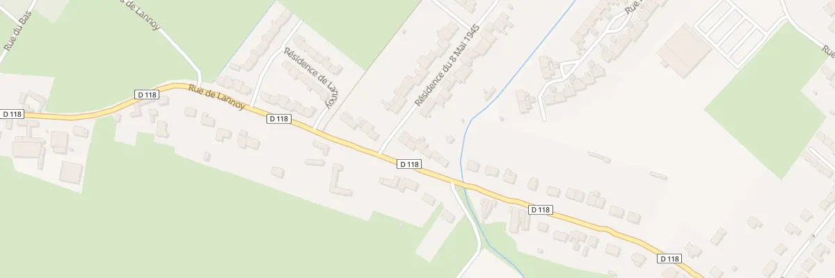 Plan du 36 Rue de Lannoy à Auxi-le-Château