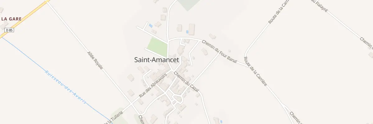 Plan du 6B Pl de l’Egalité à Saint-Amancet