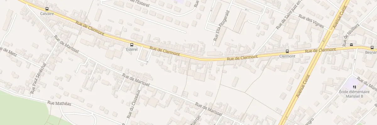 Plan du 150 Rue de Clermont à Beauvais