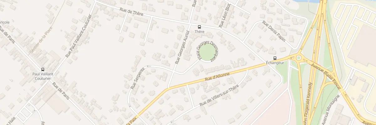 Plan du 1 Pl Georges Desmarquest à Beauvais