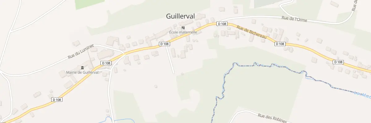 Plan du 128 Rue de la Mairie à Guillerval