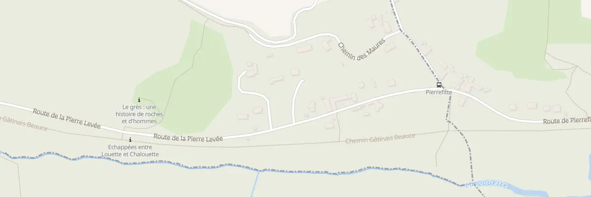 Plan du 105B Rte de la Pierre Levée à Saint-Hilaire