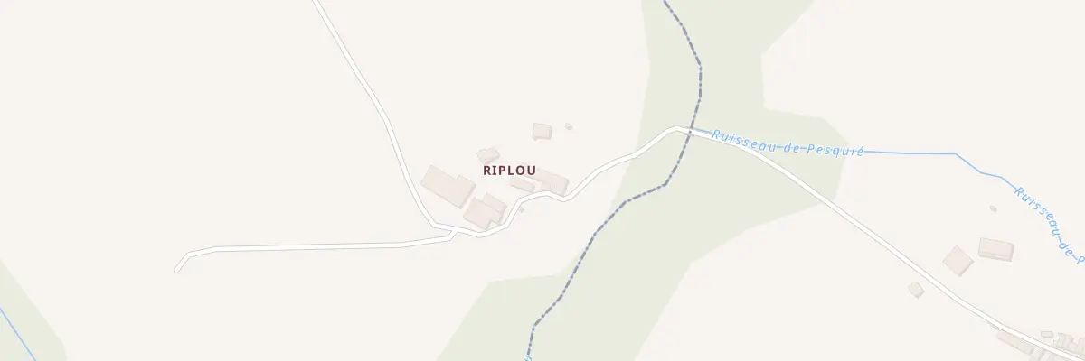 Plan du 109 Riplou à Verdun-en-Lauragais