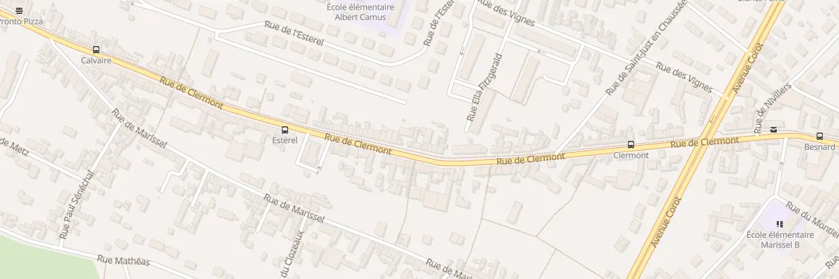 Plan du 149 Rue de Clermont à Beauvais