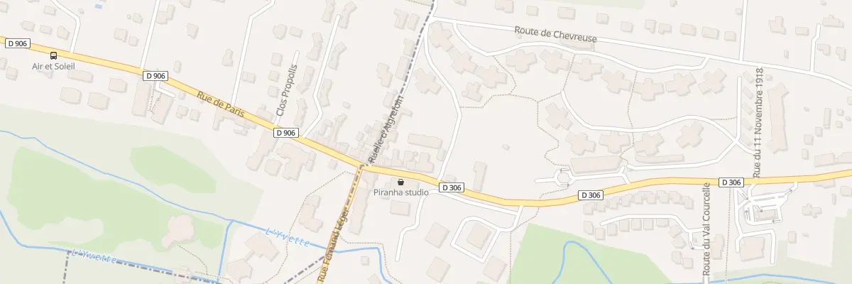 Plan du 180 Av General Leclerc à Gif-sur-Yvette