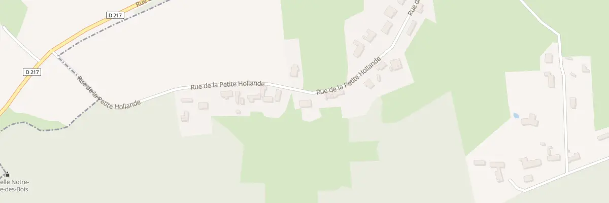 Plan du 67 Rue de la Petite Hollande à Muncq-Nieurlet