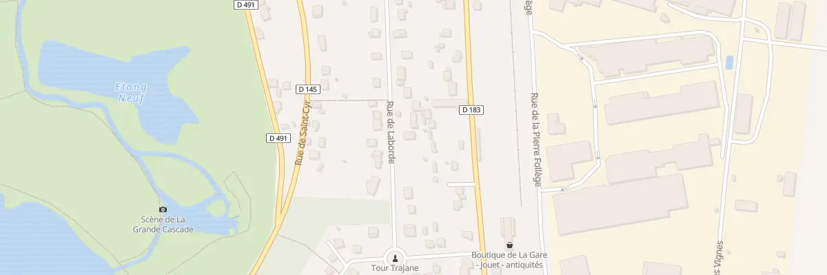Plan du 8 Rue de Laborde au Mérévillois