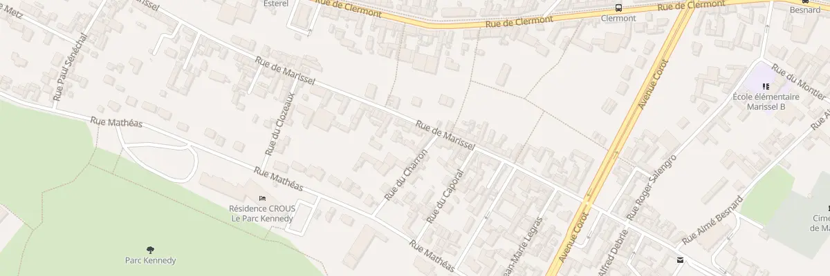 Plan du 118 Rue de Marissel à Beauvais