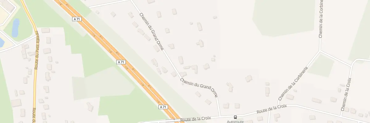 Plan du 8 Che du Grand Orme à Vierzon