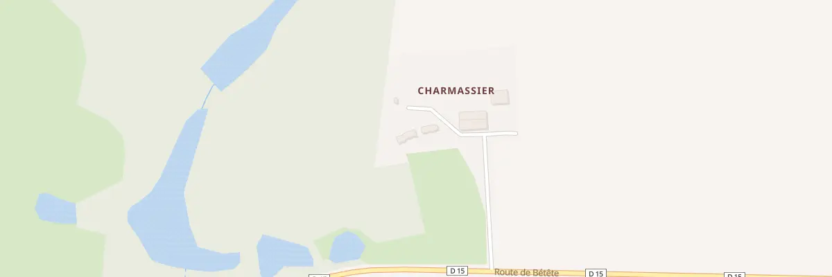Plan du 5192 Charmassier à Nouzerines