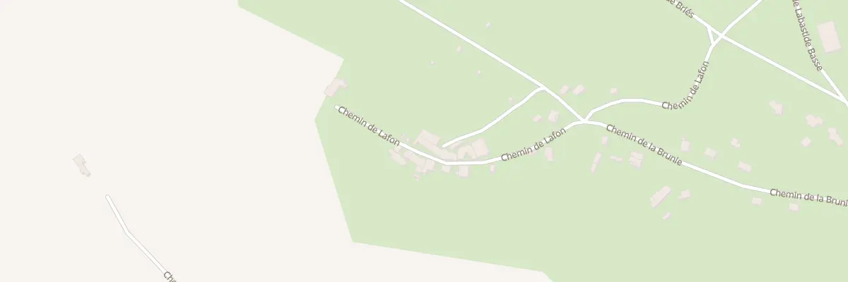 Plan du 440 Che de Lafon à Labastide-Gabausse