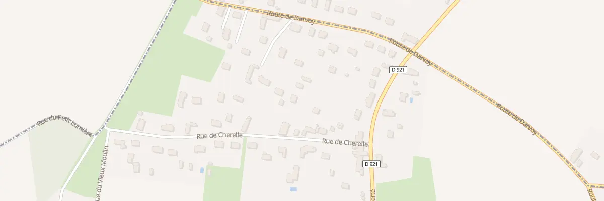 Plan du 14 Rue de Chérelle à Férolles
