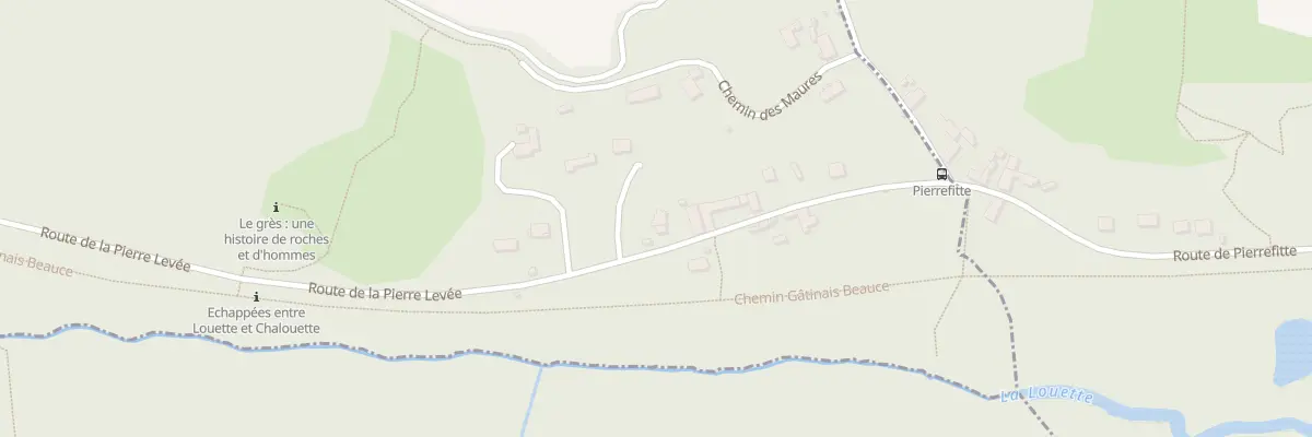 Plan du 107 Rte de la Pierre Levée à Saint-Hilaire