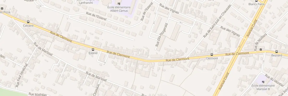 Plan du 151 Rue de Clermont à Beauvais