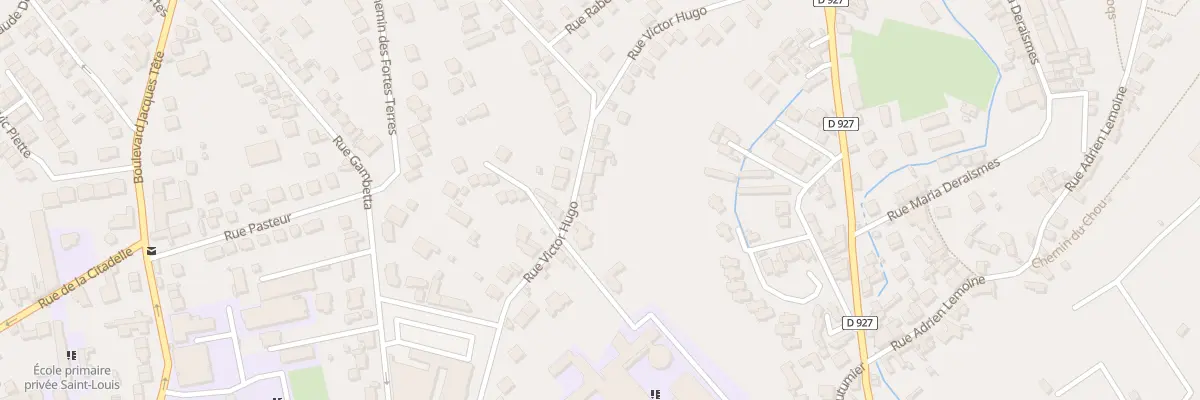 Plan du 28 Rue Victor Hugo à Pontoise