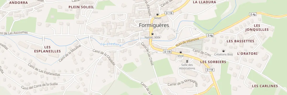 Plan du 4 Cami de Las Creus à Formiguères