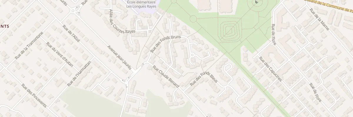 Plan du 20 Rue des Fonds Bruns à Éragny-sur-Oise