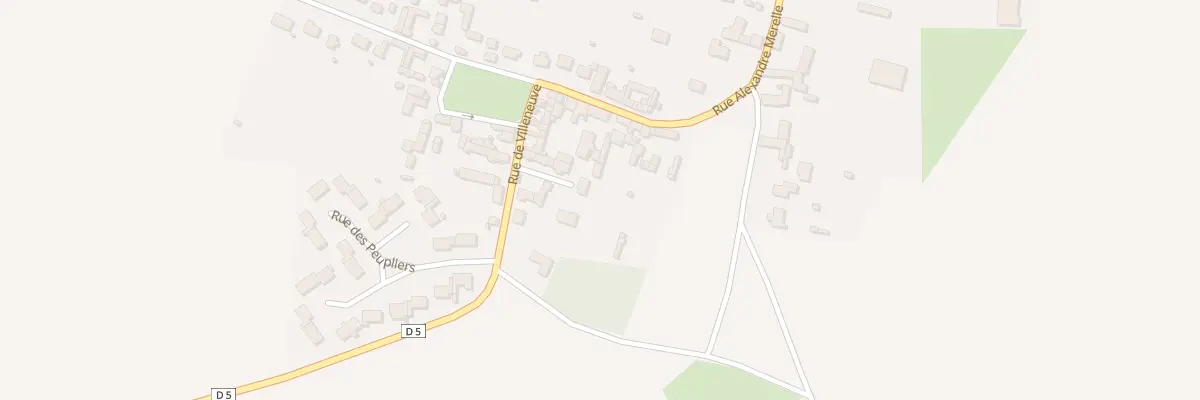 Plan du 25 Rue Alexandre Merelle à Lormaison