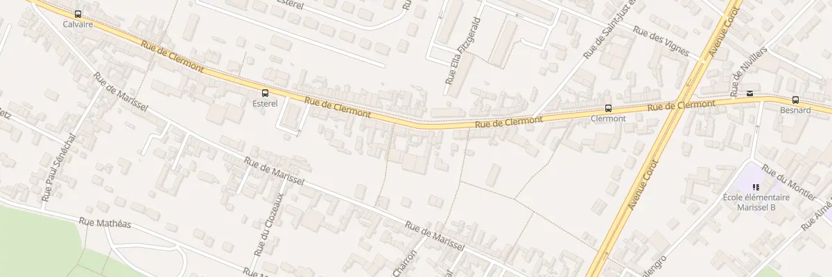 Plan du 154 Rue de Clermont à Beauvais