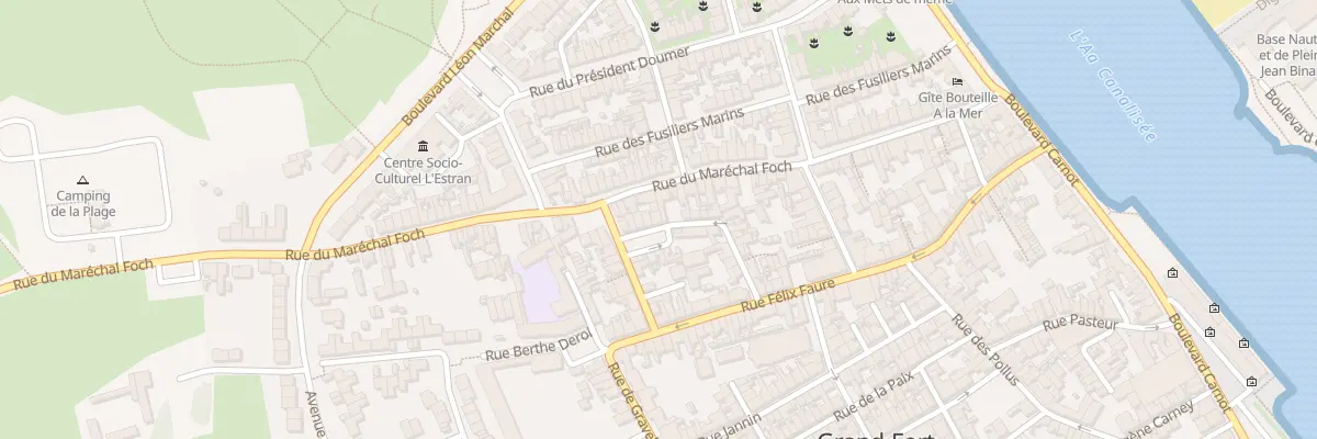 Plan du 32 Rue Roger Salengro à Grand-Fort-Philippe