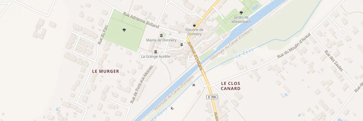 Plan du 8 Imp de la Marine à Donnery