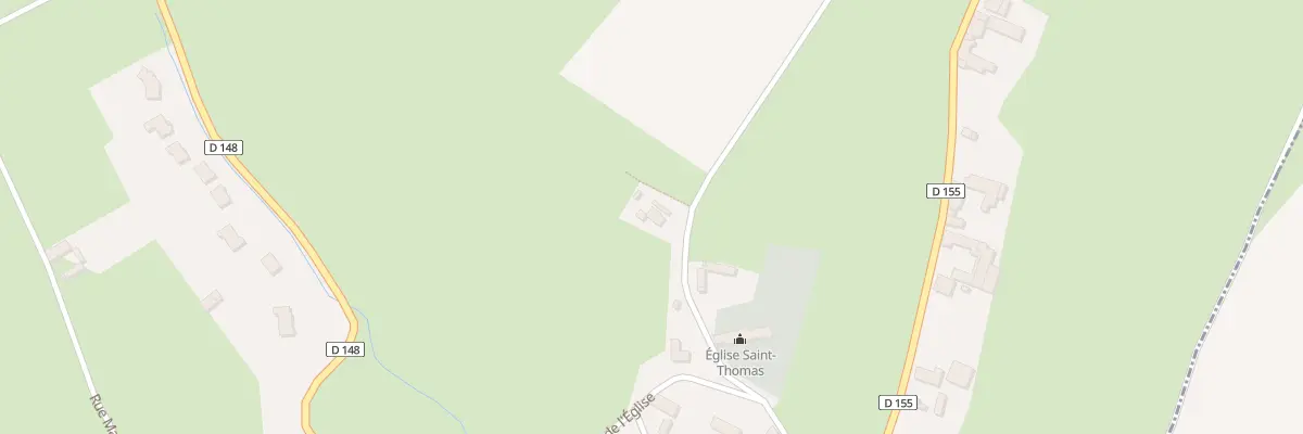 Plan du 6 Rue de l’Eglise à Coupelle-Vieille