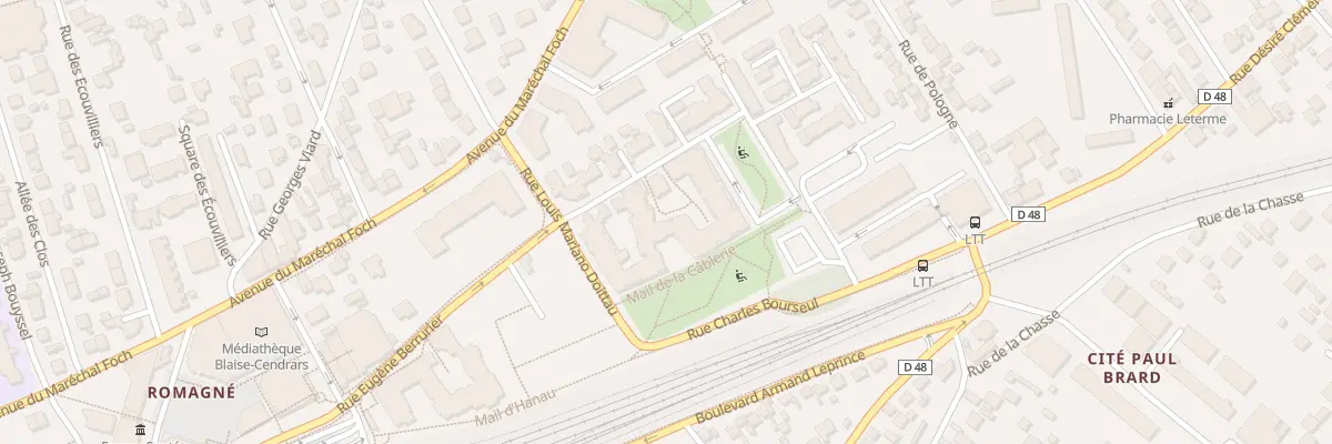 Plan du 13 All des Grenats à Conflans-Sainte-Honorine