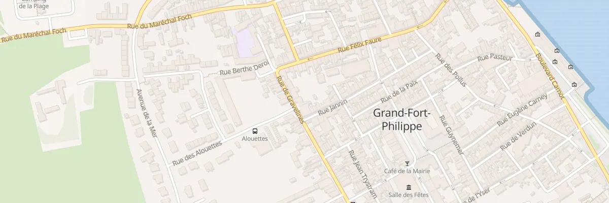 Plan du 3 Rue de Gravelines à Grand-Fort-Philippe