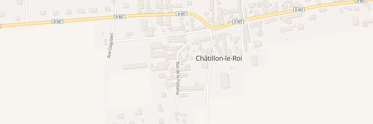 Plan du 5 Rue de la Fontaine à Châtillon-le-Roi