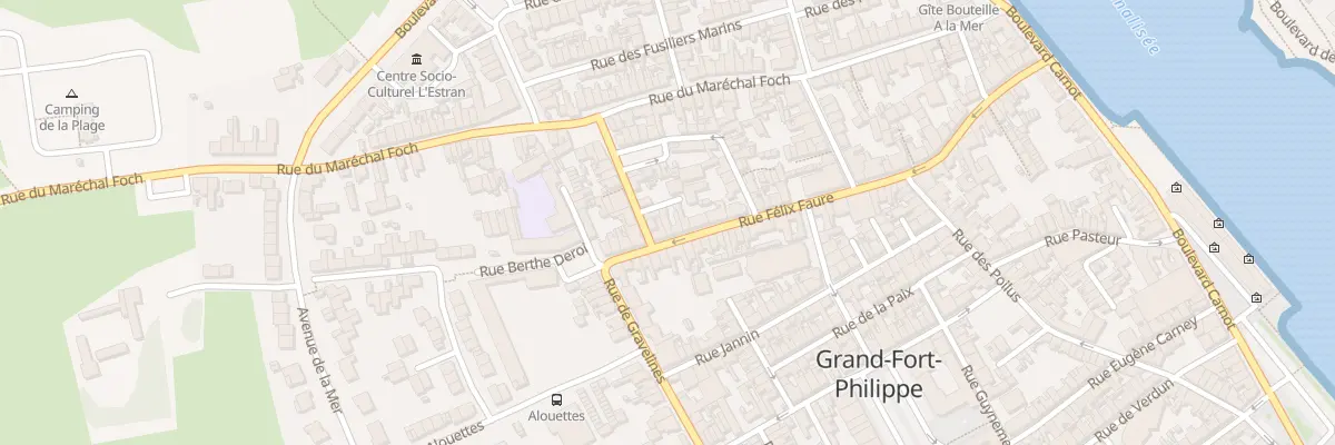 Plan du 76 Rue Félix Faure à Grand-Fort-Philippe