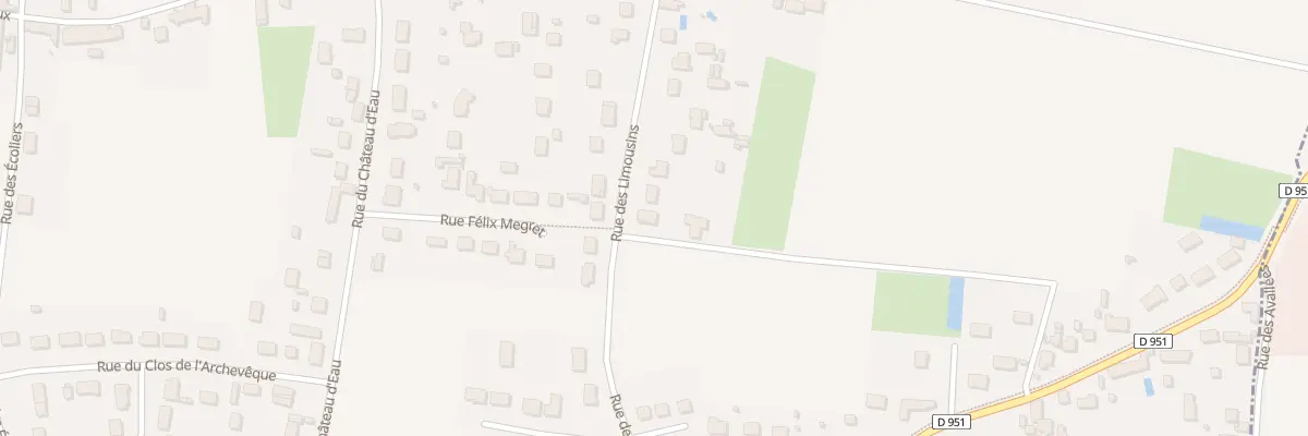 Plan du 24 Rue des Limousins à Darvoy