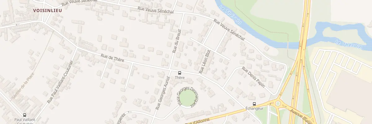 Plan du 71 Rue de Thère à Beauvais