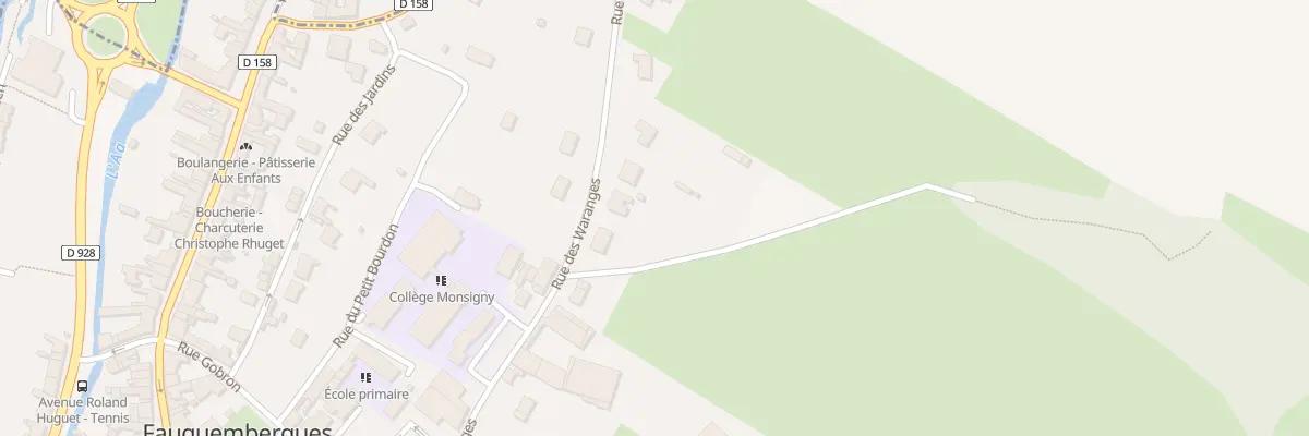 Plan du 18B Rue des Waranges à Fauquembergues