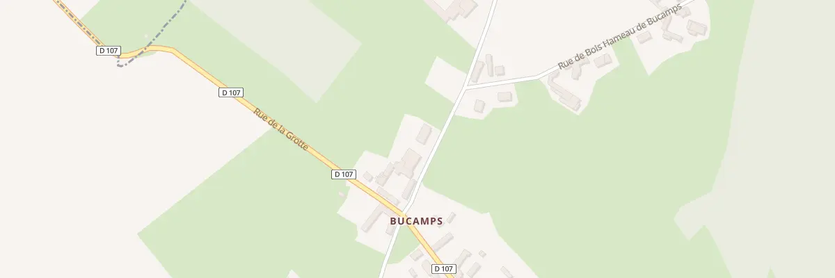 Plan du 9 Rue du Bois Hameau de Bucamps à Azincourt