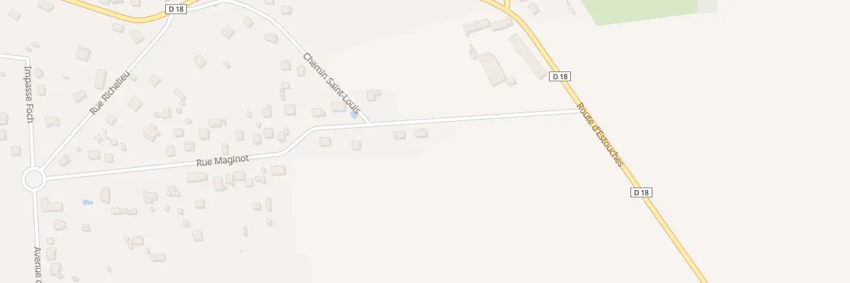 Plan du 28 Rue Maginot au Mérévillois