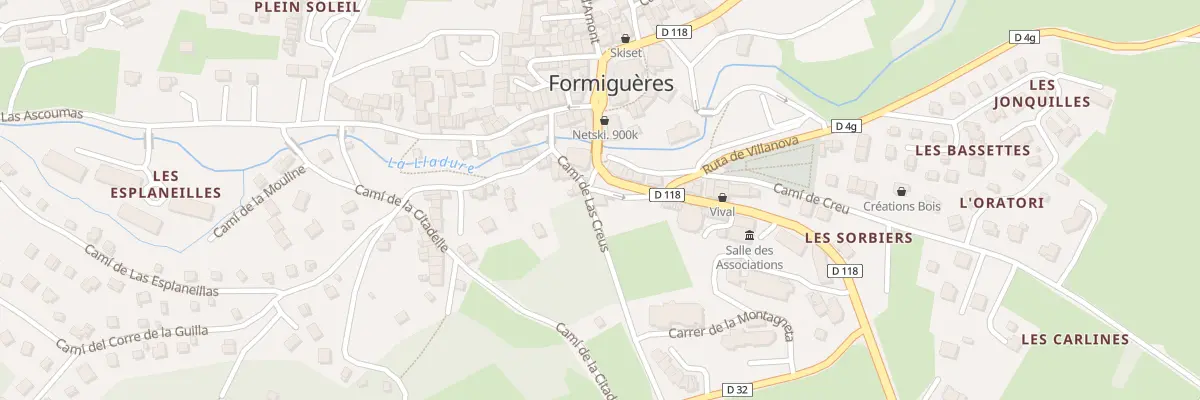 Plan du 1 Cami de Las Creus à Formiguères