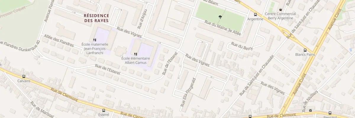 Plan du 30 Rue de l’Esterel à Beauvais