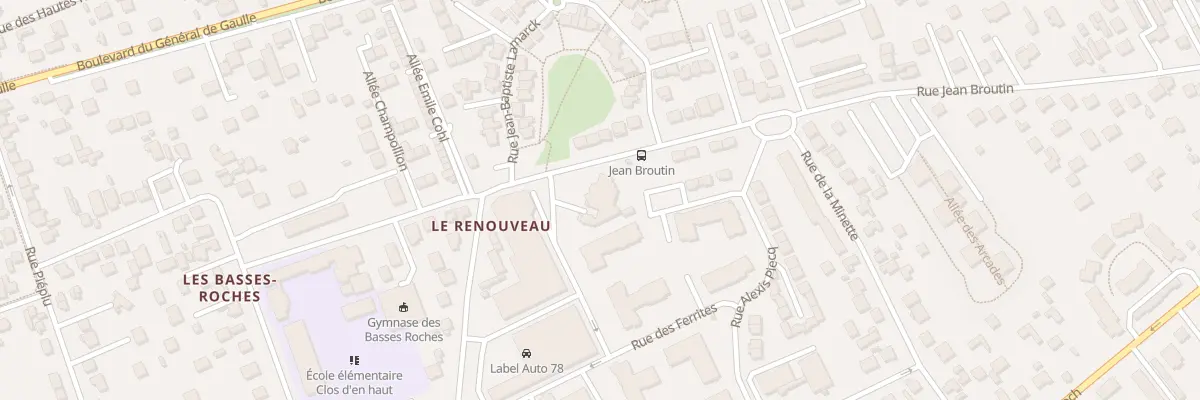 Plan du 61 Rue Jean Broutin à Conflans-Sainte-Honorine