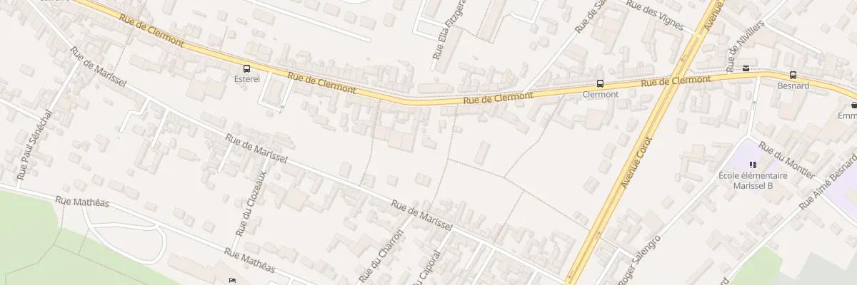 Plan du 162 Rue de Clermont à Beauvais